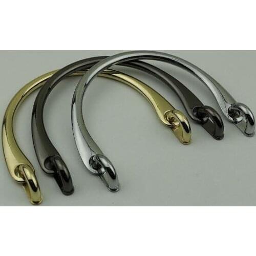 10pcs/lot Luggage handbag hardware with metal die-casting DIY decoration handle metal arm in arm handle accessories