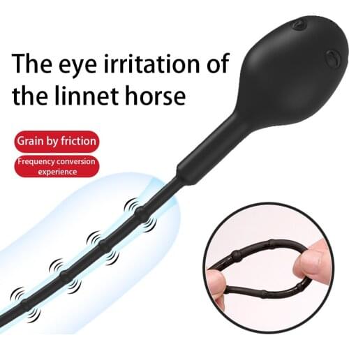 12 Modes Urethral Vibrator Catheter Penis Plug Sex Toys for Men Vibrating Urethral Plug Penis Insertion Urethra Sound Dilator
