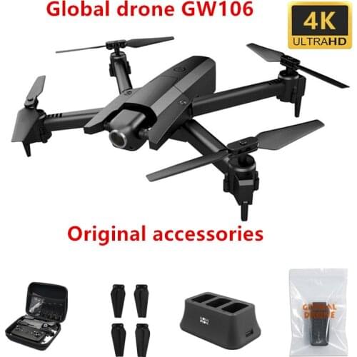 3.7v 1600mAh Original Battery Drone Propeller Portable Spare Parts Storage Bag Charger For GW106 Drone Parts GW106 Spare Parts