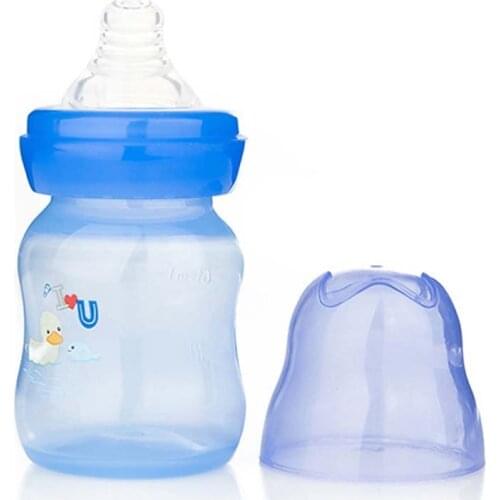 60ml Baby Bottle Silicone Nipple Pacifier Feeder Milk Water Newborn Nursing Cup
