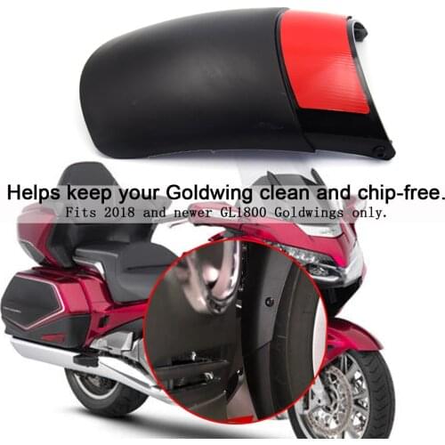 ABS plastic Motorcycle Front Mudguard Fender Extender Extension for HONDA 2018 GL1800 Goldwing 2018 2019