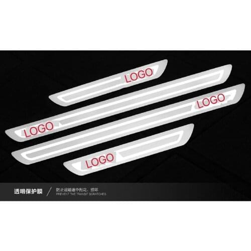 Car cover Auto parts High-quality stainless steel Scuff Plate/Door Sill fit For Volkswagen Golf 6 2006-2012 4pcs/set Car styling