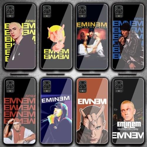 Rapper Marshall Mathers Eminem Phone Case For Redmi 4X 5 5plus 6 6A Note 4 5 6 6pro 7 Xiaomi 6 8se MIX2S Note 3 Tempered Glass