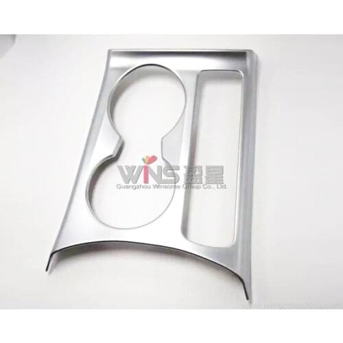 Interior Moulding Water Cup Holder Trim Decorative For Audi Q3 2012-2016 Chrome Car Styling Accessories Tuning Accessories