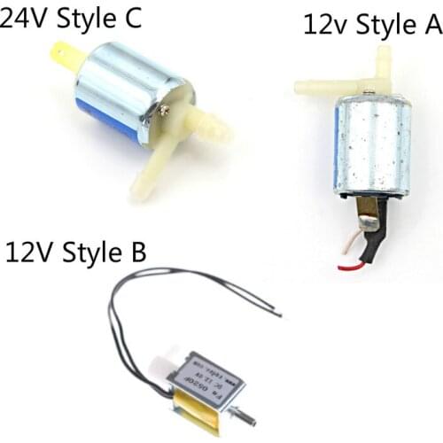 12V/24V DC Electric Mini Micro Solenoid Valve Air Gas Release Exhaust Discouraged Solenoid Exhaust Valve