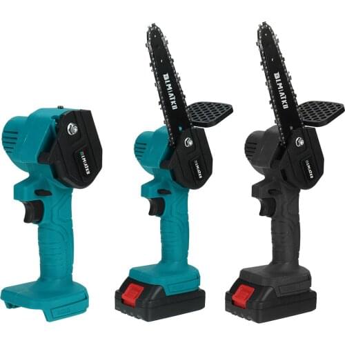 BLMIATKO 6 Inch 18V 2500W Electric Chain Saw Pruning ChainSaw Garden Logging Saw Woodworking Cutter Power Tools With Battery