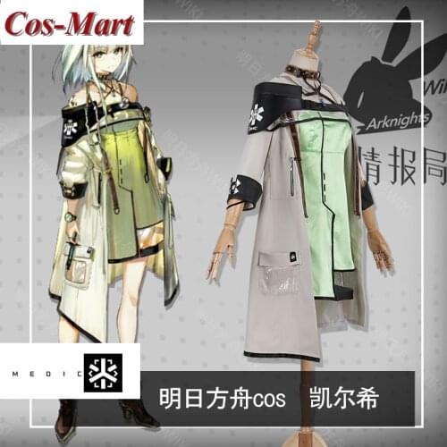 Game Arknights Kaltsit Cosplay Costume High Quality Cute Combat Uniform Unisex Activity Party Role Play Clothing Custom-Make