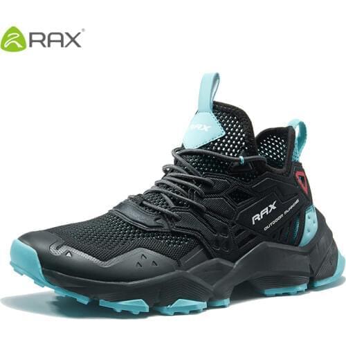 Rax Mens Running Shoes Outdoor Sports Sneakers Men Breathable Mesh Athletic Trainers Cushioning Gym Sneakers Zapatillas Hombre
