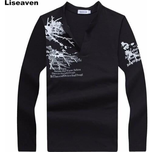 Liseaven Men's T-shirts With Print