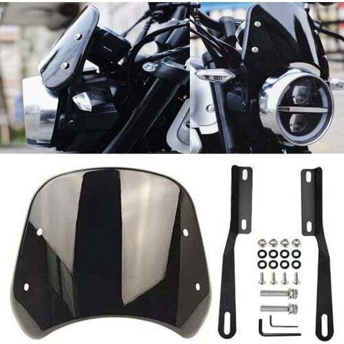Motorcycle Retro Style Windshield For Honda CBF190TR CBF 190TR CBF190 TR