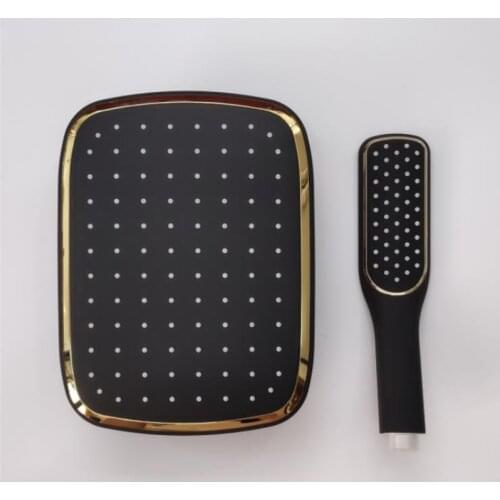 1set Square Showering Shower Head Replacement ABS Plastic Shower Head Rainfall Bathroom Bath Mixer Faucet Tap