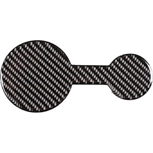 NEW Soft Carbon Fiber Console Water Cup Pad Cover Trim for Land Rover Range Rover Evoque 2020-2021