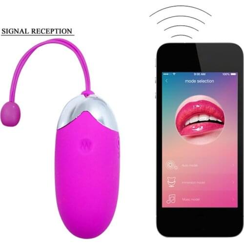 Pretty Love Bluetooth Vibrator Wireless App Remote Control Egg Vibrators Clitoris Vagina G Spot Sex Toys for Women USB Recharge