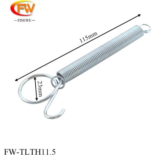 FINEWE 11.5cm Rabbit Bird Poultry Cage Door Spring Cage Accessories Extension Tension Spring