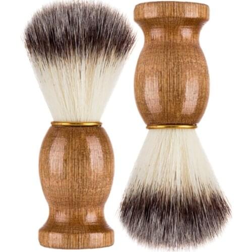 Shaving Bear Brush Bear Cleaning Brushes Best Badger Hair Shave Wooden Handle Razor Barber Tool Shave Brush