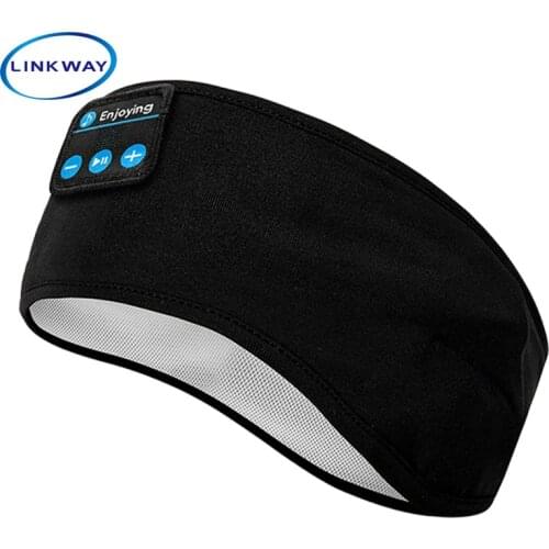 Linkway Sleep Headset Bluetooth Sports Headband,Sports Headset Headband Is Suitable For Side Sleepers Exercise,Running,Insomnia