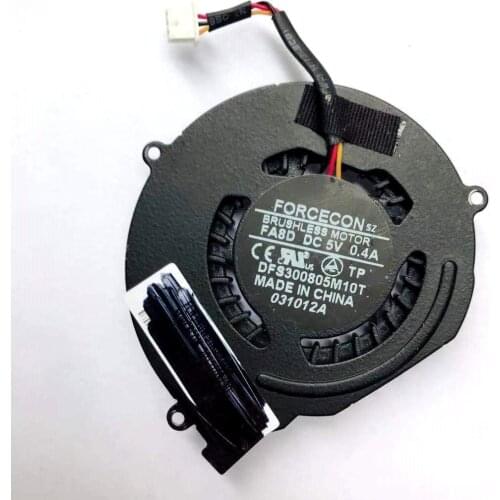 New laptop CPU cooling fan Cooler Notebook PC for FORCECON FA8D DC 5V 0.4A DFS300805M10T DFS300805MIOT