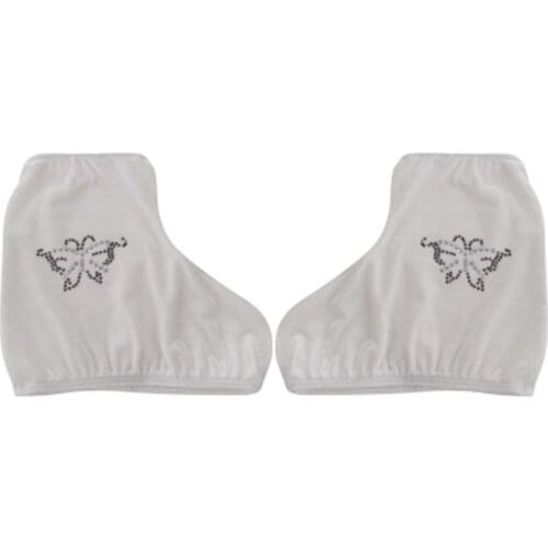 Figure Ice Skating Boot Covers Warm Velvet Overshoes Protector Sleeve