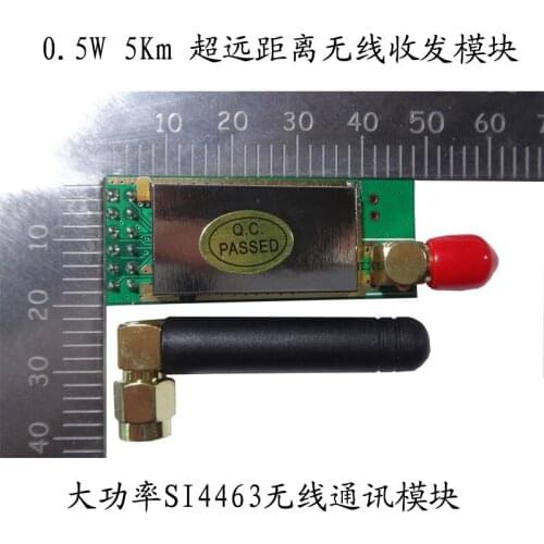 0.5WSI4463 High-power Wireless Module Long-distance 433M Wireless Transceiver Module Wireless SPI Module