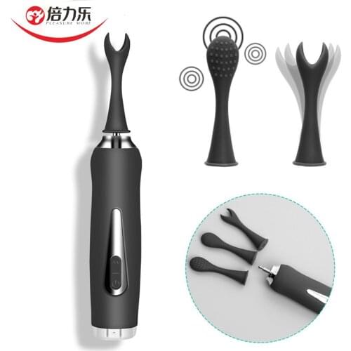 10 Modes G-Spot Vibrator Lick Clitoris Stimulator Nipple Massager Female Masturbator Adults Sex Toys Vagina Vibrator for Women