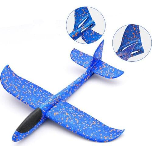 36/48/69 CM Big Hand Throw Foam Planes DIY Kids Toys Flying Glider Aeroplane Model Party Fillers Flying Glider Plane Toys For