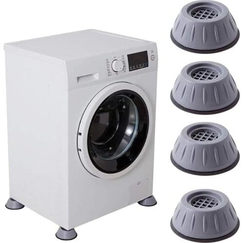 Universal Anti-Vibration Feet Pads Washing Machine Rubber Mat Anti-Vibration Pad Dryer Refrigerator Base Fixed Non-Slip Pad