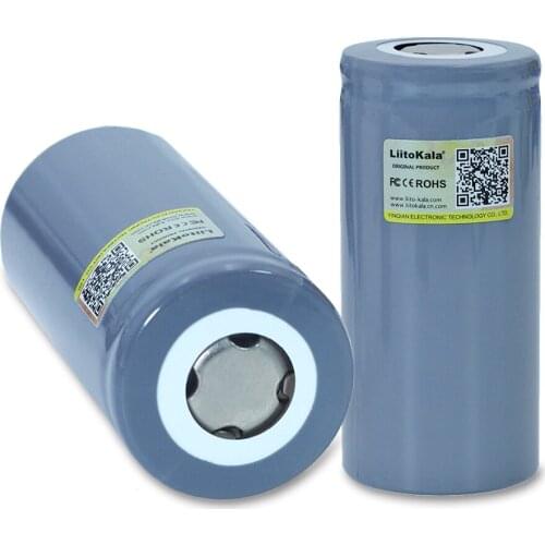 LiitoKala 32700 3.2V 6500mAh LiFePO4 rechargeable battery cell LiFePO4 55A discharge battery for Backup Power flashlight