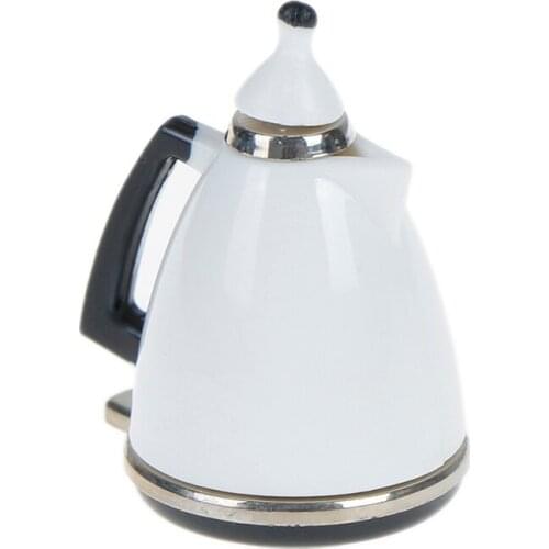 One Piece Mini Dollhouse Kettle Pot Miniature Kitchen Toy Pot Dolls Decoration