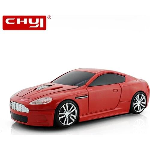 CHYI 2.4G Wireless Cool Car Mouse 1600DPI USB Optical Gaming Mice 3D Computer Mouse Office Gamer Accessories For PC Laptop