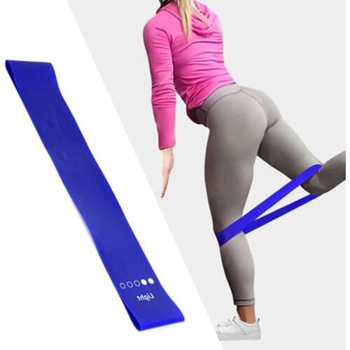 Elastic TPE Resistance Bands Pull Rope Lightweight Portable Yoga Workout Sport Butt Lift Tension Fitness Sports Yoga