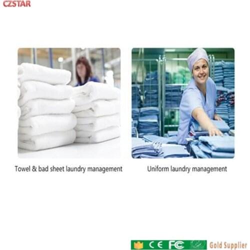 100pcs EPC Gen2 flexible uhf silicone washable rfid laundry tag for clothes management laundry shop textile uhf rfid tags