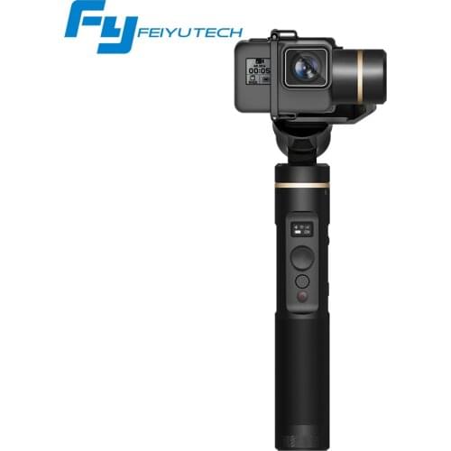Feiyutech G6 Feiyu Handheld 3-Axis Gimbal for Action Camera GoPro HERO Yi cam 4K AEE with Wifi + Blue Tooth OLED Screen