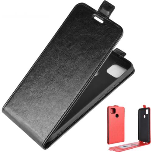 For Xiaomi Redmi 9C NFC Case Flip Vertical Leather Phone Cover For Mi 10S Note 10 Pro K40 POCO F3 M3 11i 9T 11 Lite X3 5G 4G