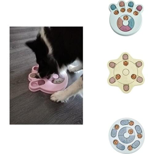Interactive Pet Dog Puzzle Toys Increase IQ Slow Dispensing Pet Dog Feeding Training Games Feeder For Small Medium Dog Puppy