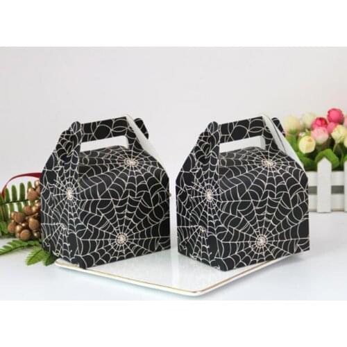 50Pcs Cardboard Cake Box Packing Cupcake Dessert Boxes Carriers Case Party Favor