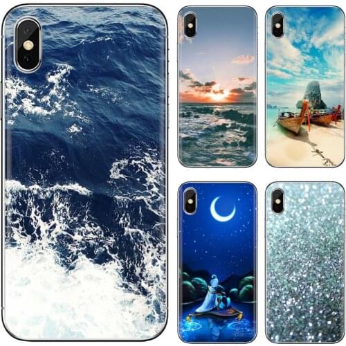 Sea-water-C-Beer-blue-ocean Soft TPU Covers For Xiaomi Redmi 2 S2 3 3S 4 4A 5 5A 5 6 6A 7A 9 9T 9C 9A Pro Pocophone F1