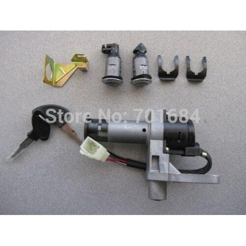 New Ignition Switch Lock Latch Key Set For 150CC Chinese Scooter Moped [PX107]