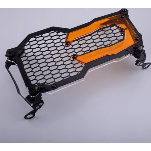 Orange Headlight Protector Grille Grill Guard Cover Trim Motorcycle Fit For BMW R1200GS LC ADV GSA R1200 GSA 1250 R1250GS