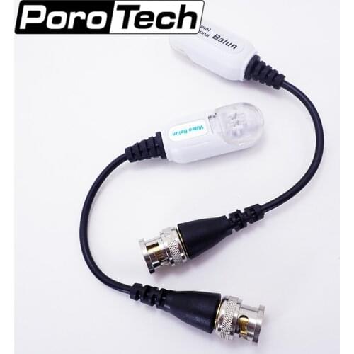 606F 10pairs/20pcs Passive Video Balun UTP Transceiver CCTV Security System Snap on for CCTV Single Channel