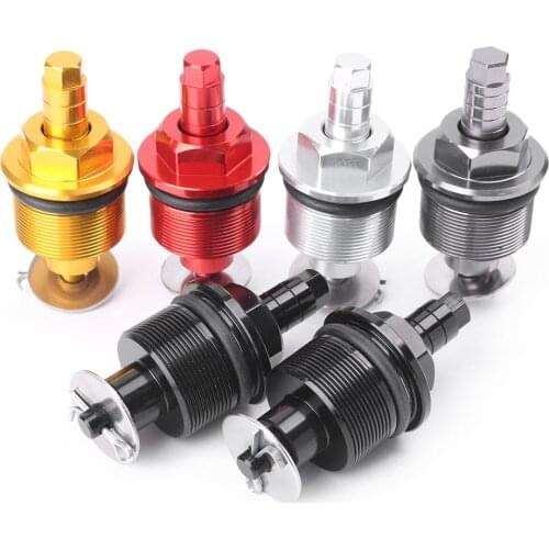 CNC Motorbike Front Shock Absorber Screw Cover Cap Preload Adjusters Fork Bolts For Honda CBF125 31MM Aluminum