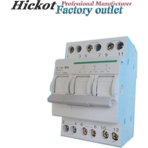 40A Din Rail Changeover Switch