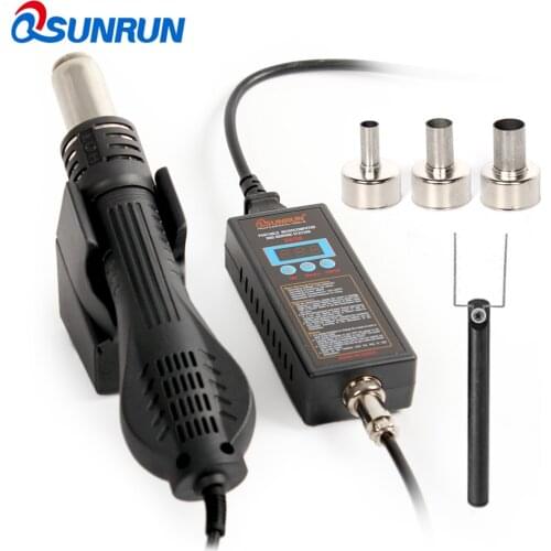 8858 Hot air gun dismantling welding table lead-free intelligent digital display constant temperature hot air gun