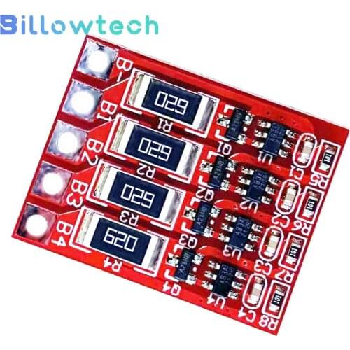 4 series 3.2V lithium iron phosphate battery balance board 3.6V lithium iron phosphate balance function board Charge balance boa