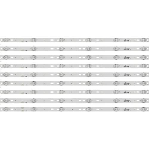 LED Backlight Strip 6 lamp for JS-D-JP5510-A61EC(60517) JS-D-JP5510-B61EC(60714) E55DU1000 4K FHD 6V/LED