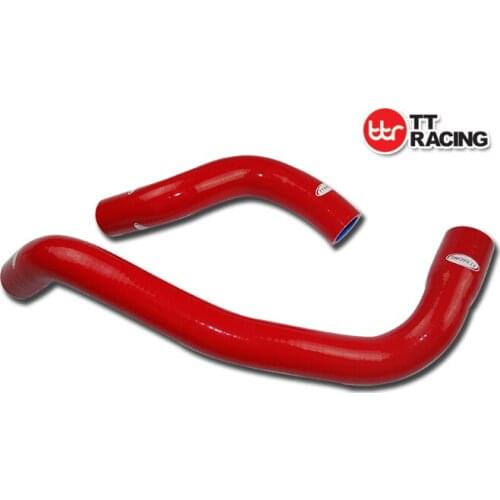 TT1616RE- SILICONE COOLANT RADIATOR HOSE KIT FOR NISSAN SKYLINE GTR BNR33 RB26/25DET 99-02 RED