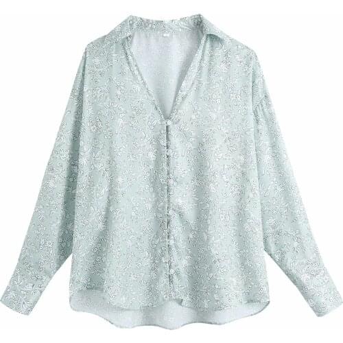 Vee Top Satin Blouses