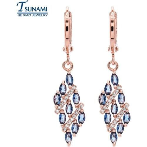 Top quality AAA zircon earrings for female luxury jewelry gifts ER-132