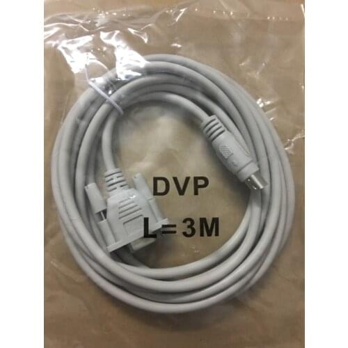 High quality Programming Cable DVPCAB215 PLC Cable, COM1, RS232 Interface Programming Cable for Delta PLC DVP-CAB215
