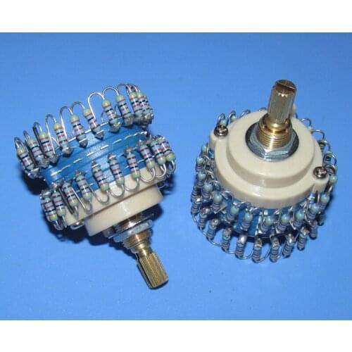 High-precision 24-speed 20K / 50K / 100K / 250K / 500K stepping B-type linear sound calling potentiometer