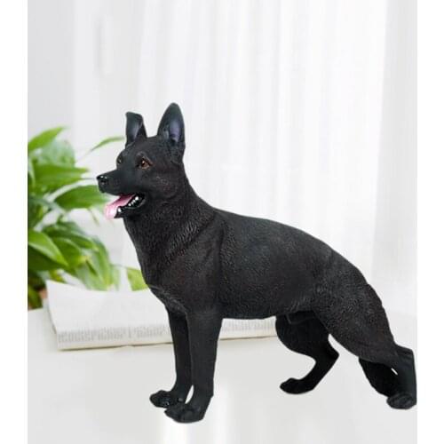 066B German Shepherd Dog Model Toy Static Model for Military Soldiers Action Figure Accessories Mini Size Toys for Kids